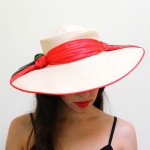 1950s Vintage Wide Brim Sun Hat