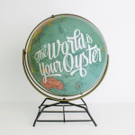 World Globe by WildandFreeDesigns